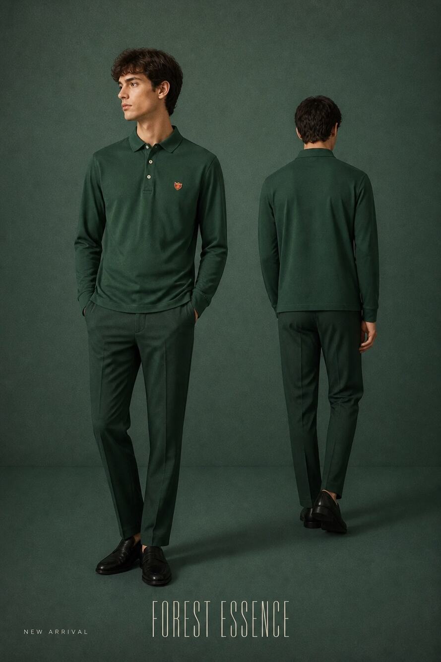 Polo Golf Ralph Lauren Long Sleeves Crest Embroidered Mens Size L